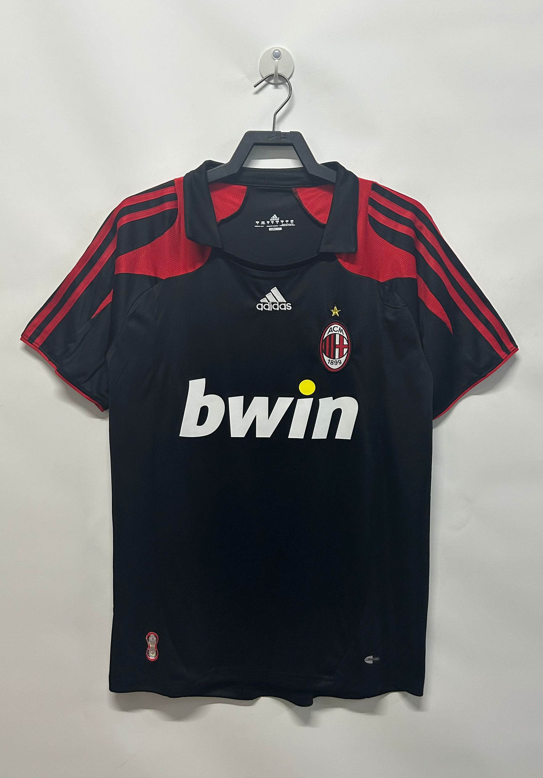 2007-2008 AC Milan Deuxieme Exterieur Maillot