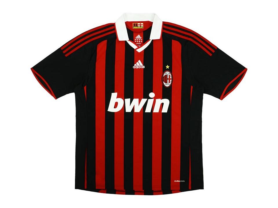 2009 2010 AC Milan Home Jersey