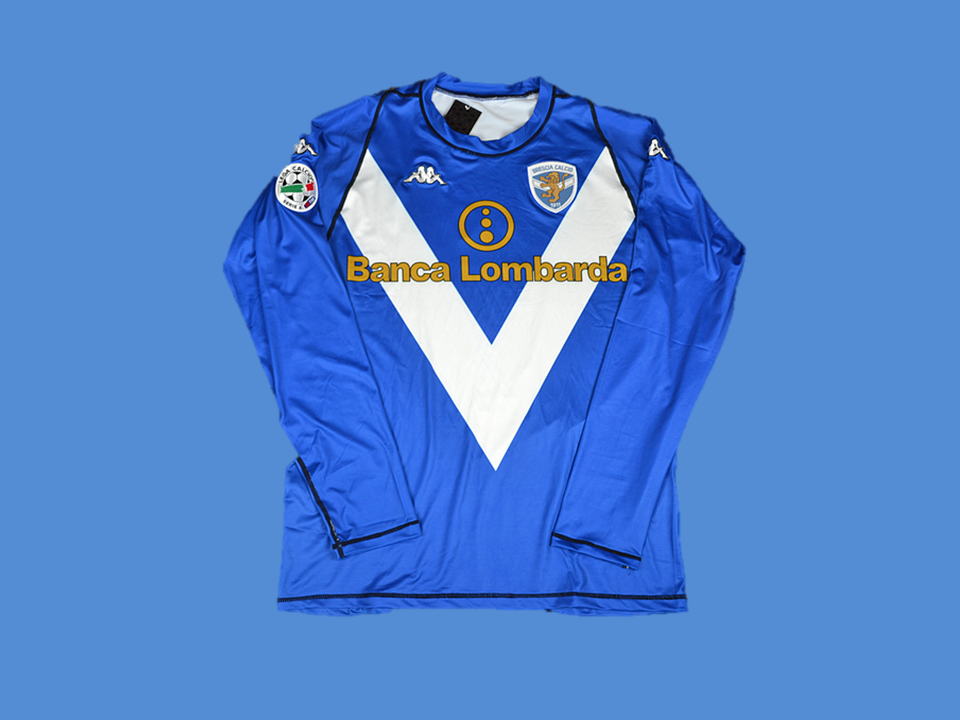 2003 04 Brescia Exterieur Maillot Bleu