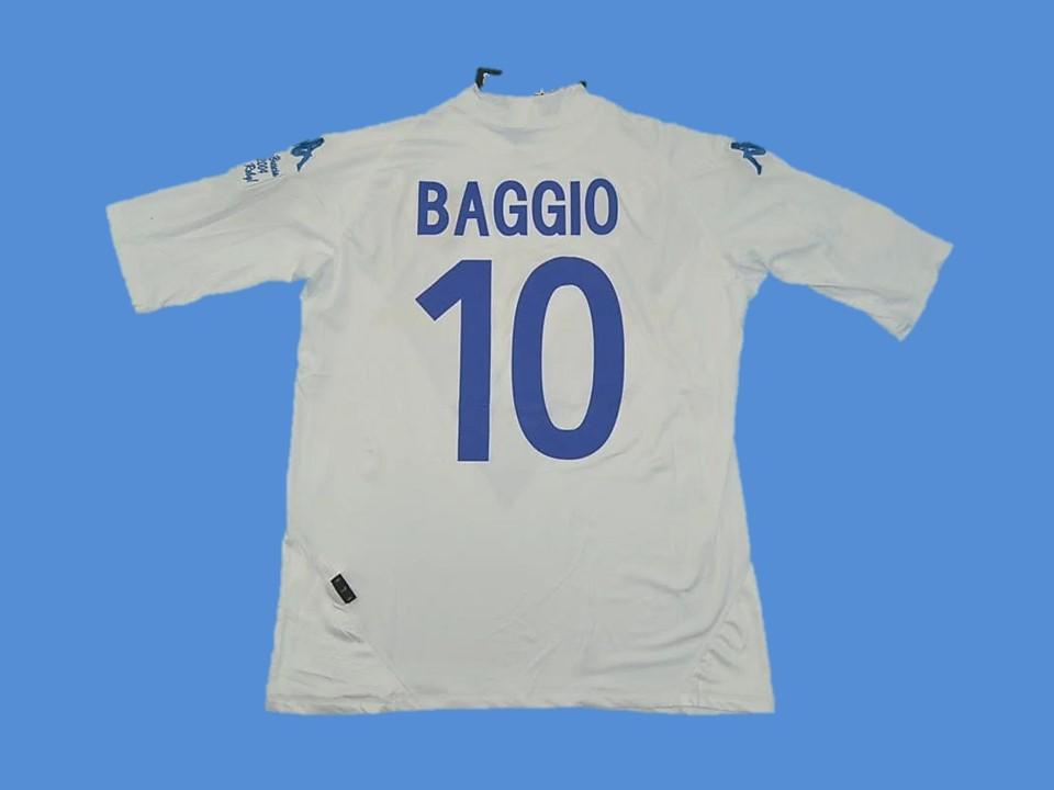 2004 2005 Brescia Domicile Maillot Baggio #10