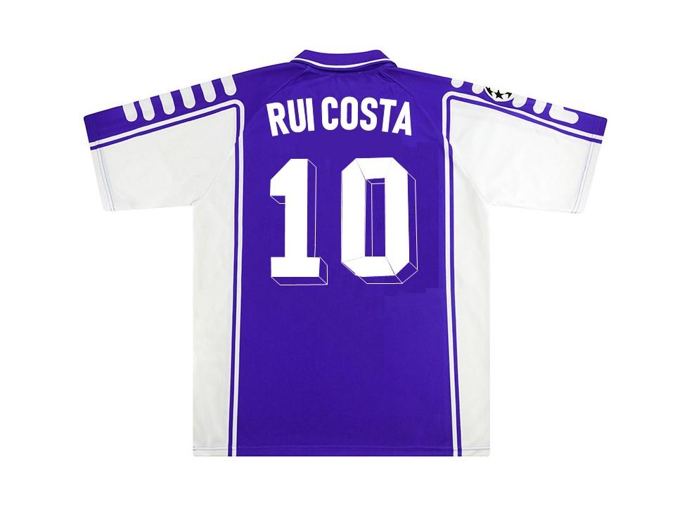 1999 00 Fiorentina Shirt Rui Costa #10