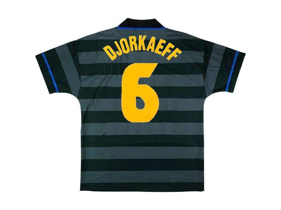 1997 1998 Inter Milan Home Shirt Djorkaeff #6