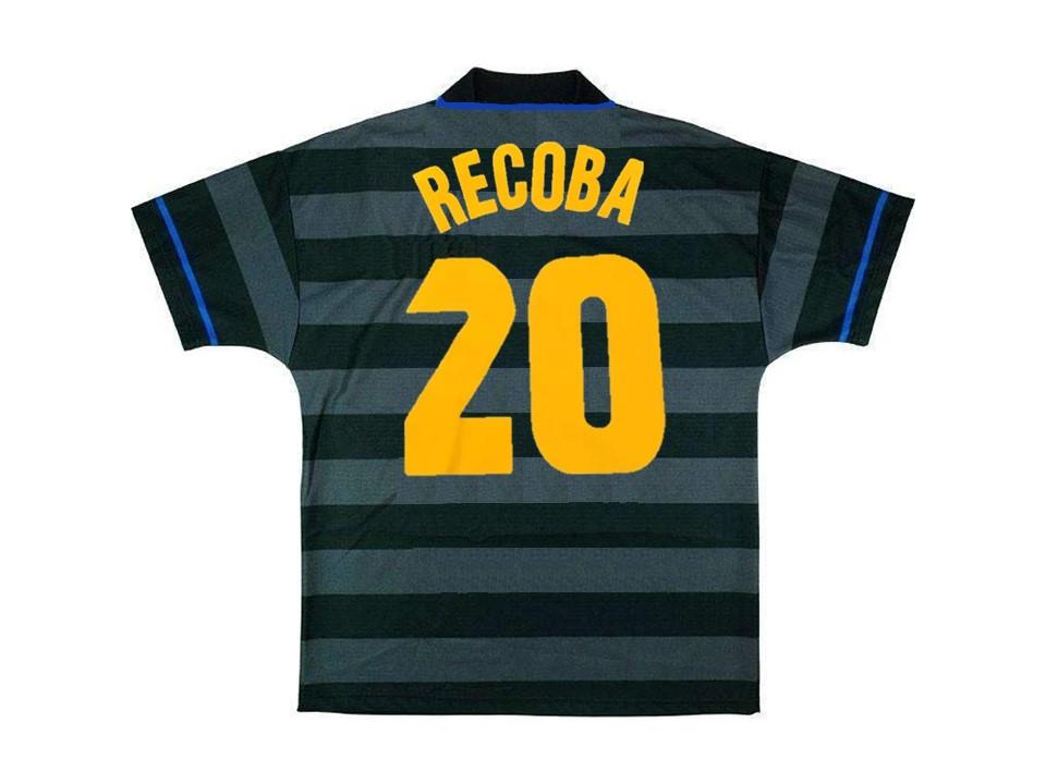 1997 1998 Inter Milan Home Shirt Recoba #20