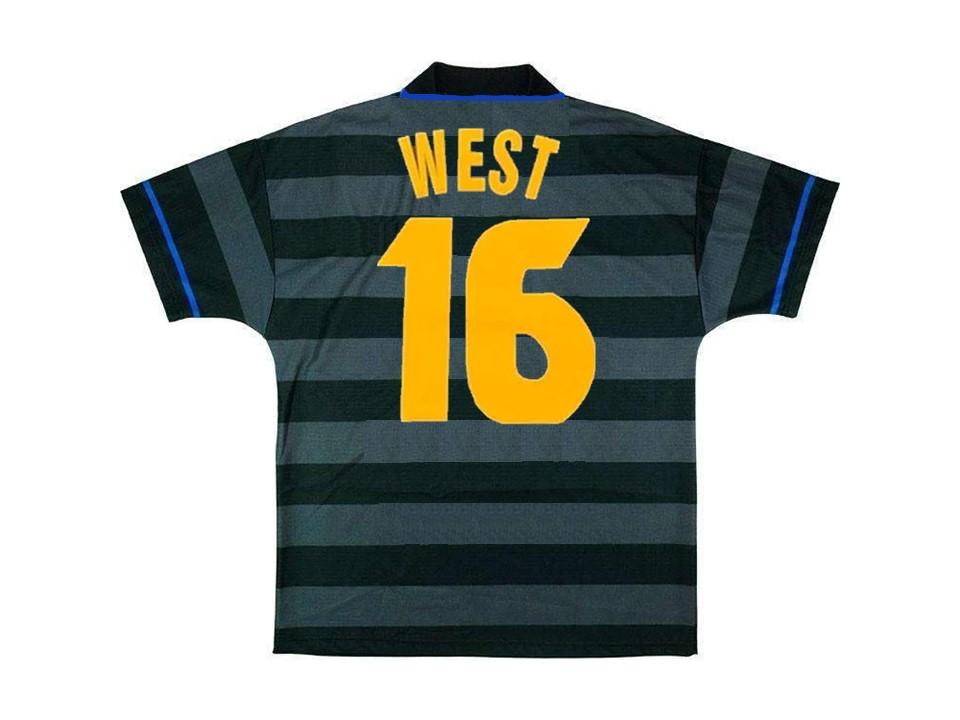 1997 1998 Inter Milan Domicile Chemise West #16