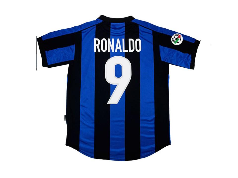 1998 1999 Inter Milan Domicile Chemise Ronaldo #9