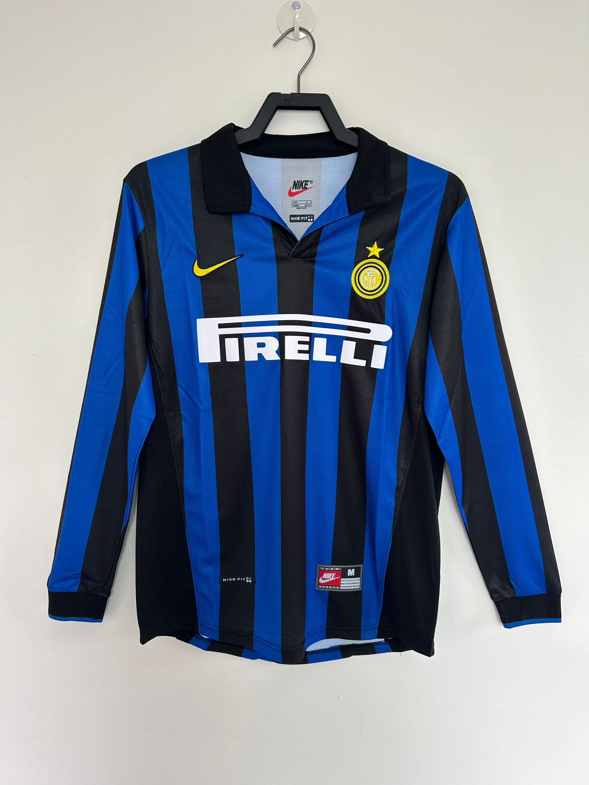 1998-1999 Inter Milan Home Long Sleeves Jersey