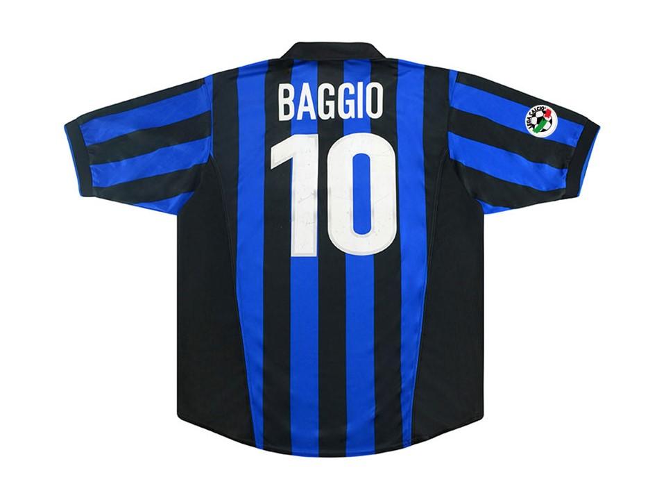 1998 99 Inter Milan Domicile Chemise Baggio #10