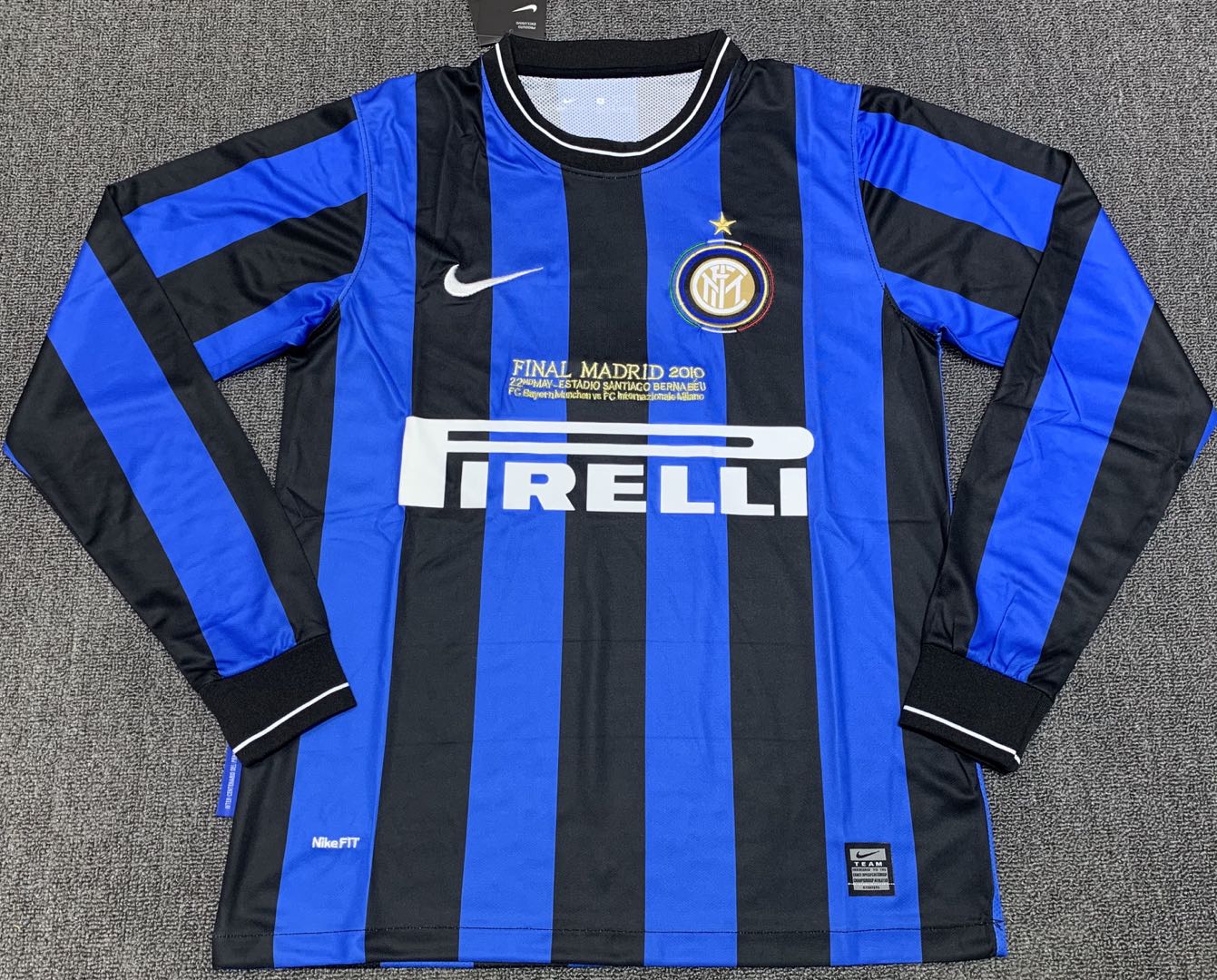 2010 Inter Milan Home Long Sleeves Jersey