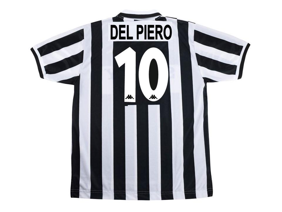 1996 1997 Juventus Home Shirt Del Piero #10