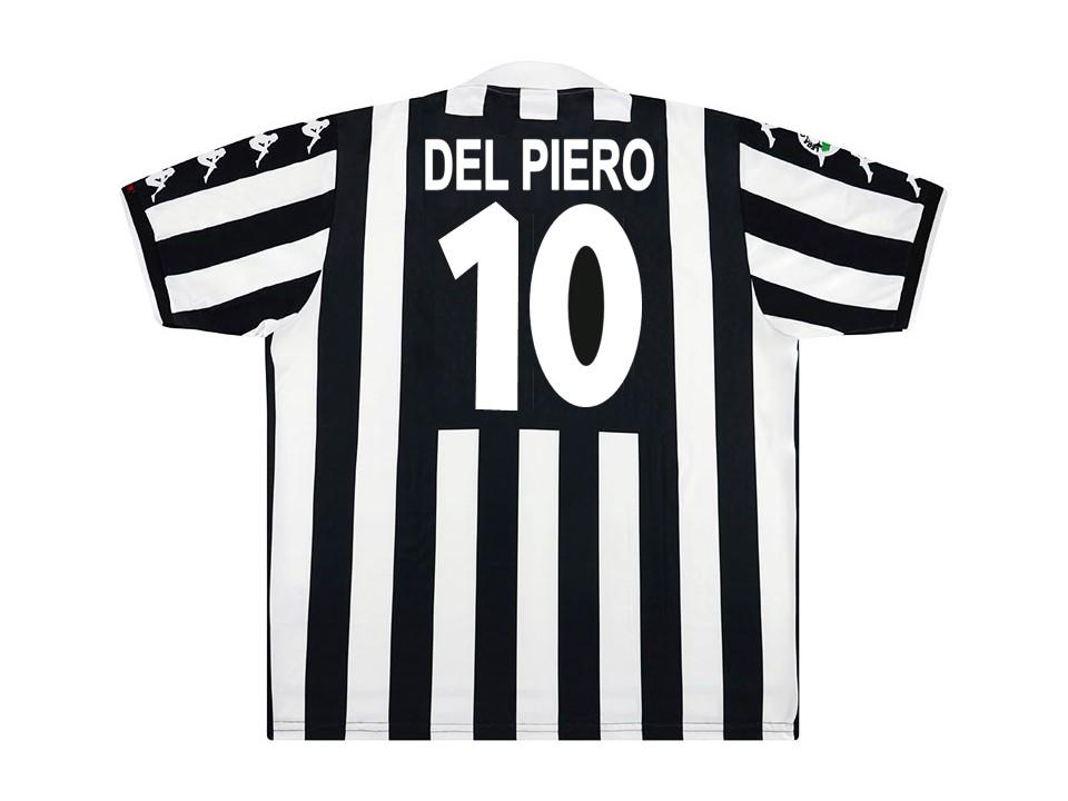 1999 2000 Juventus Domicile Manches Courtes Chemise Del Piero #10