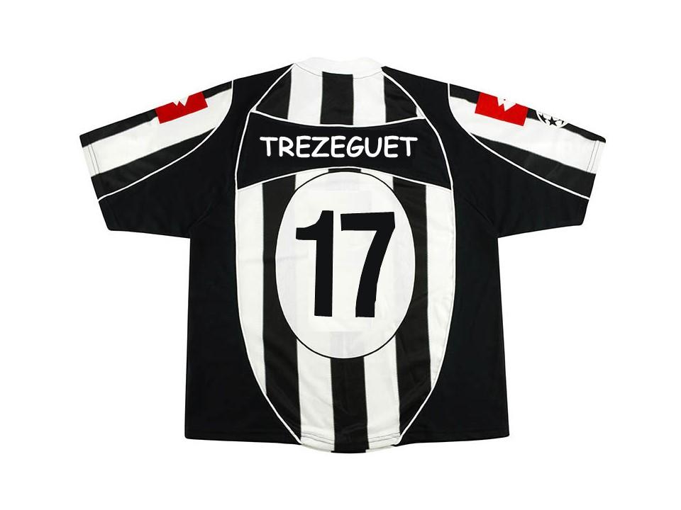 2002/03 Juventus Domicile Chemise Trezeguet #17