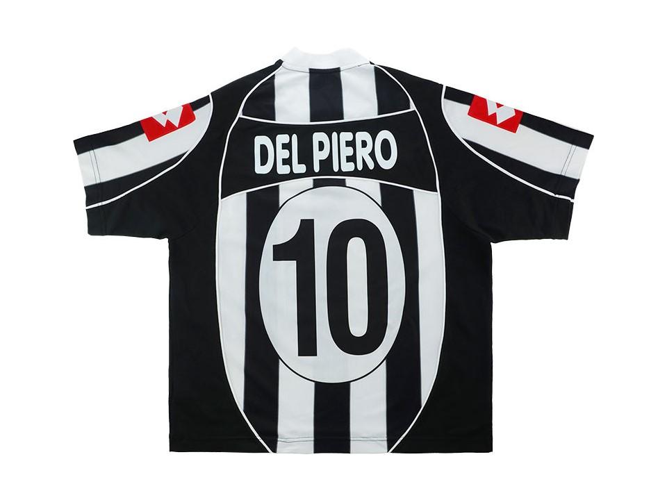 2002 2003 Juventus Domicile Chemise Del Piero #10