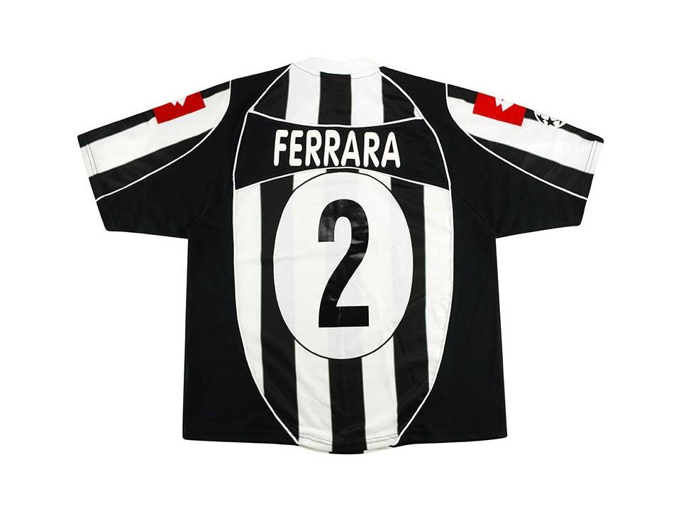 2002 2003 Juventus Domicile Chemise Ferrara #2