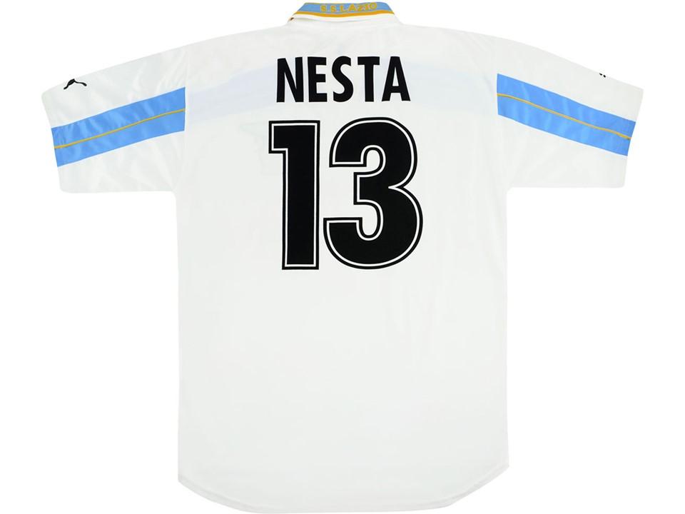 2000 2001 Lazio Home Shirt Nesta #13