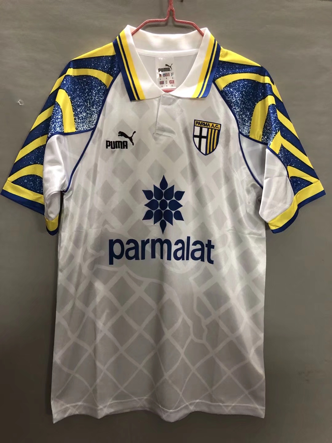 1995-1997 Parma Jersey White