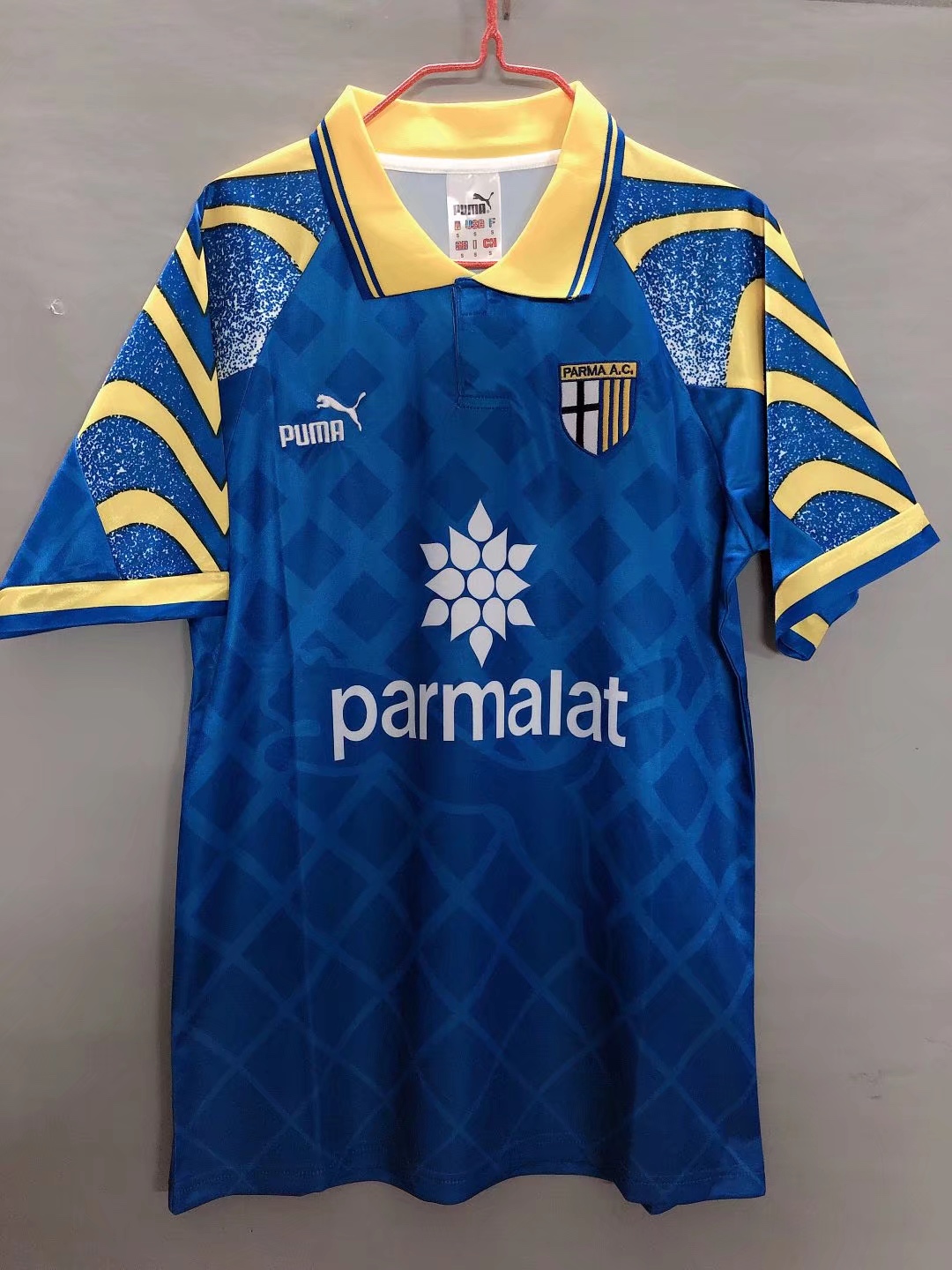 1995-1997 Parma Jersey Blue