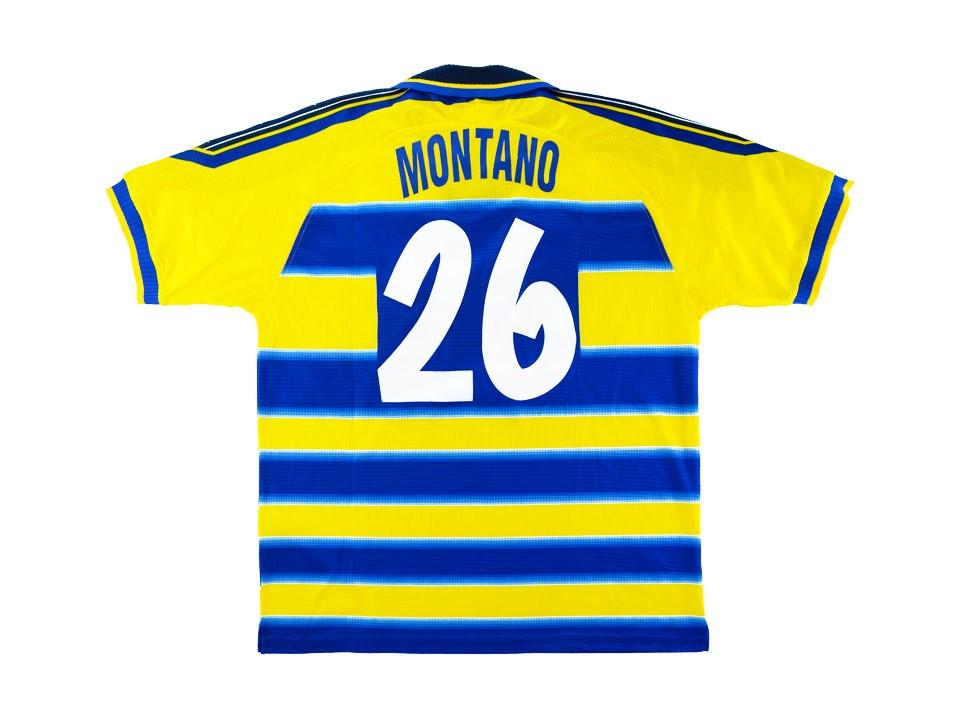 1999/2000 Parma Home Shirt Montano #26