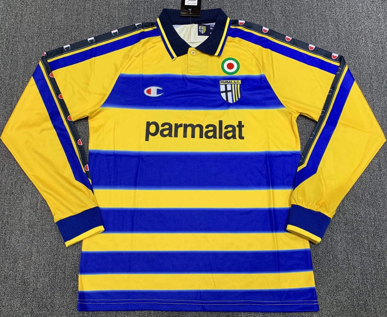 1999-2000 Parma Home Long Sleeves Jersey