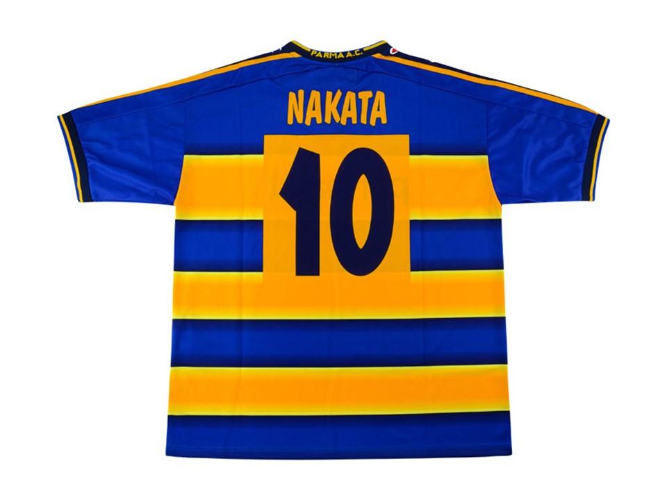 2001/2002 Parma Home Shirt Nakata #10