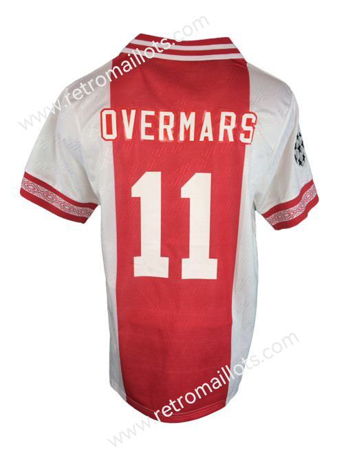 1994/95 AJAX Home Shirt OVERMARS 11