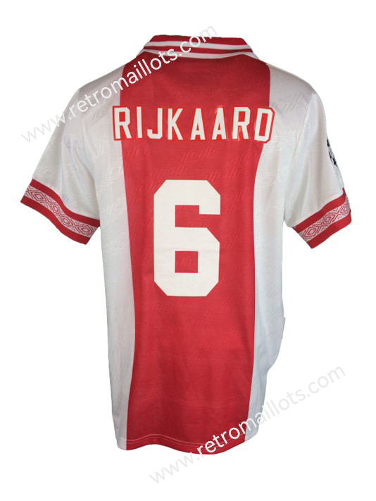 1994/95 AJAX Home Shirt RIJK AARD 6