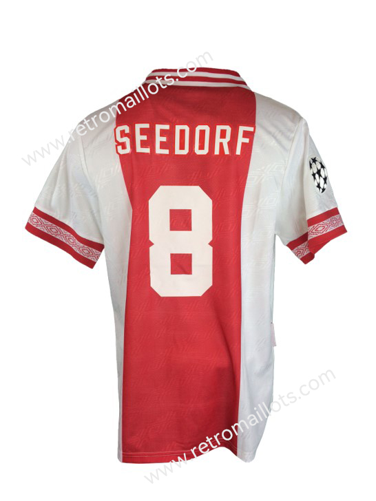 1994/95 AJAX Domicile Maillot SEEDORF 8