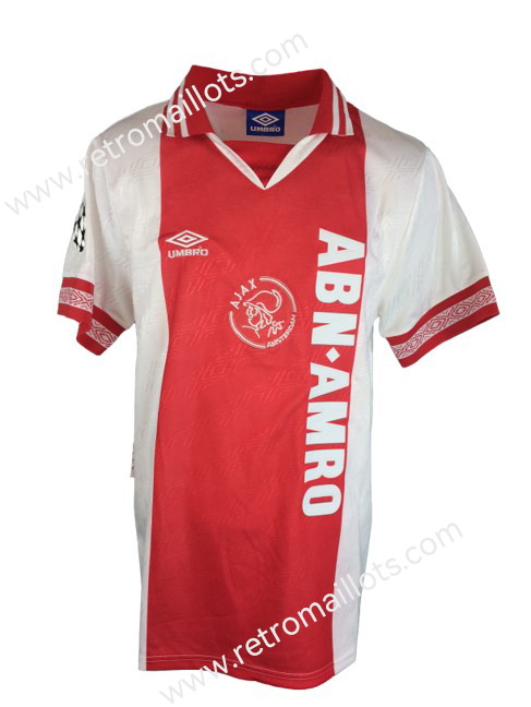 1994/95 AJAX Domicile Maillot