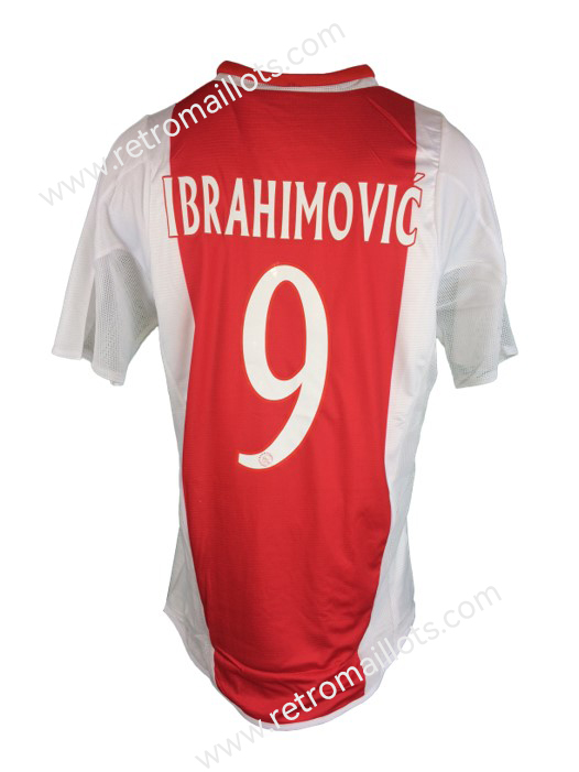 2004/05 AJAX Home Shirt IBRAHIMOVIC #9