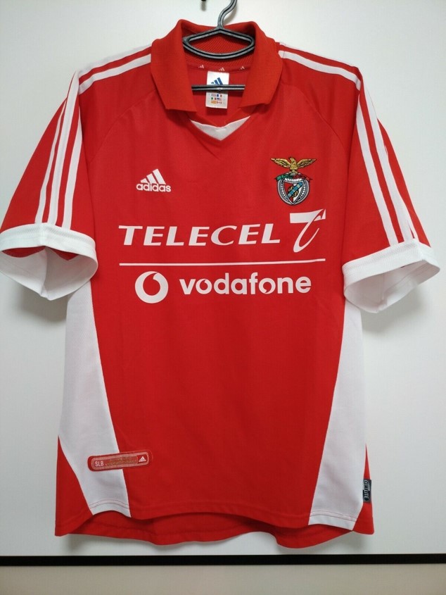 2001/2002 BENFICA Domicile Maillot