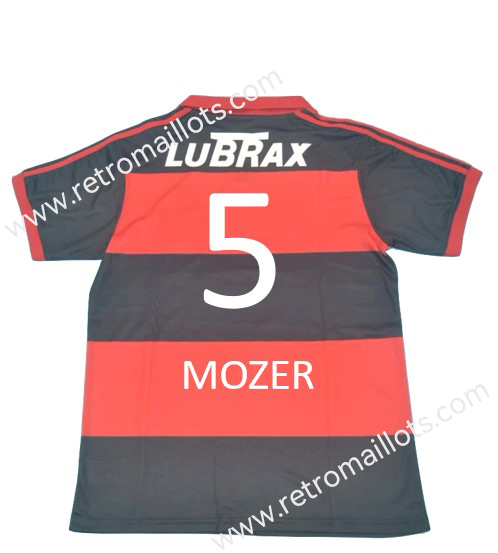 1986 Flamengo Home Jersey MOZER 5