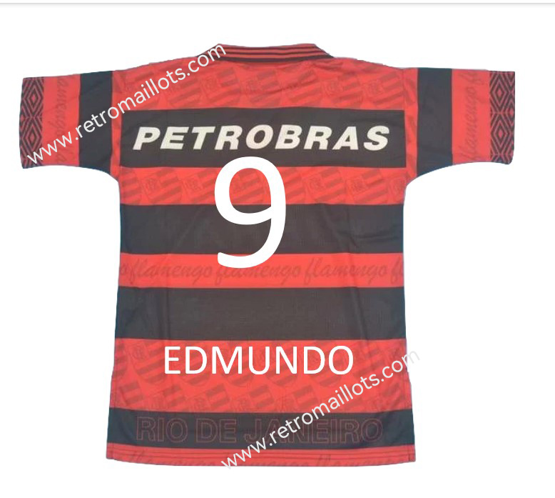 1995 Flamengo Home Jersey EDMUNDO 9