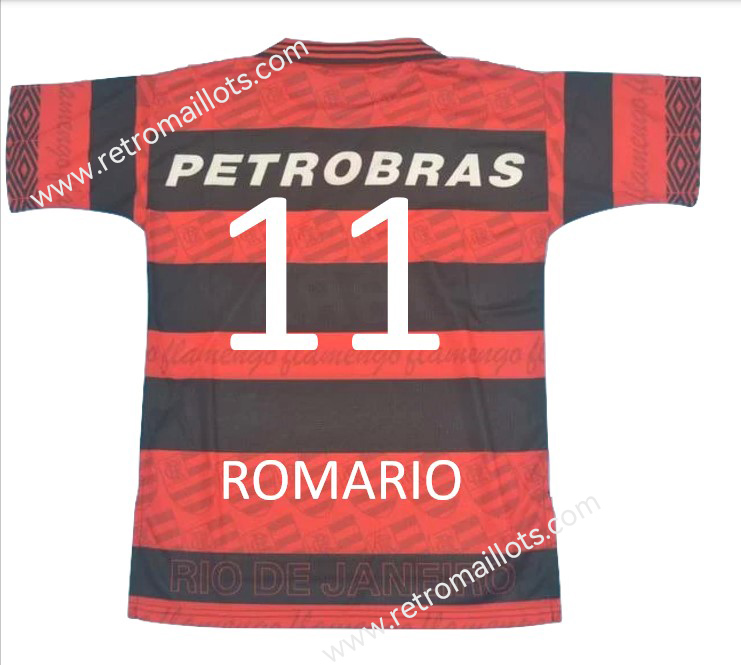 1995 Flamengo Domicile Maillot ROMARIO 11