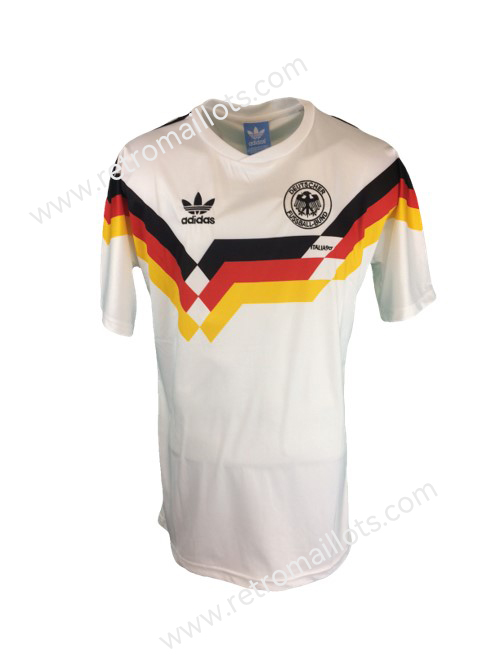 1990 Germany Home Shirt VOLLER #9