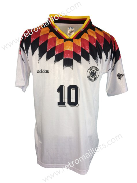 1994 Germany Home Shirt MATTHAUS MATTHAUS 10