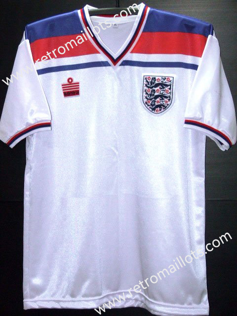 1982 England Home Jersey