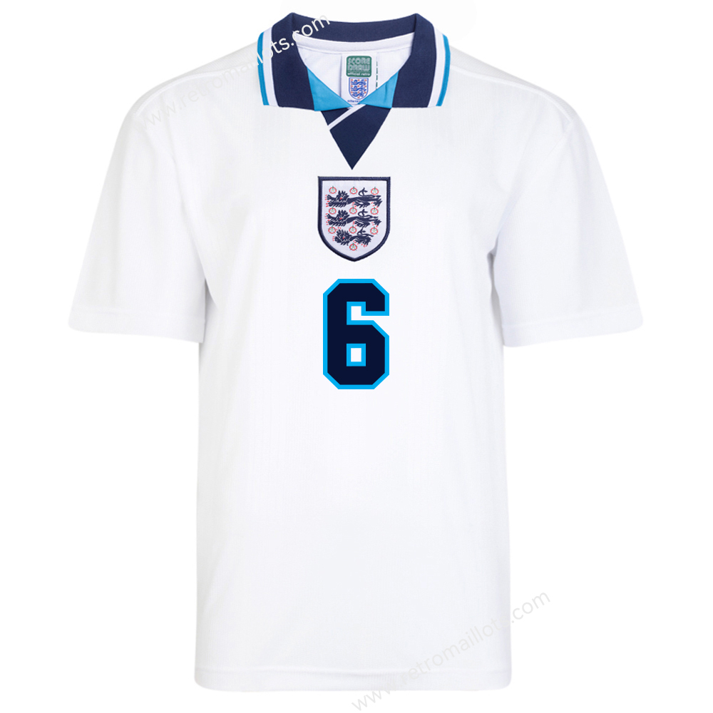 1996 England Home Jersey SOUTHGATE 06