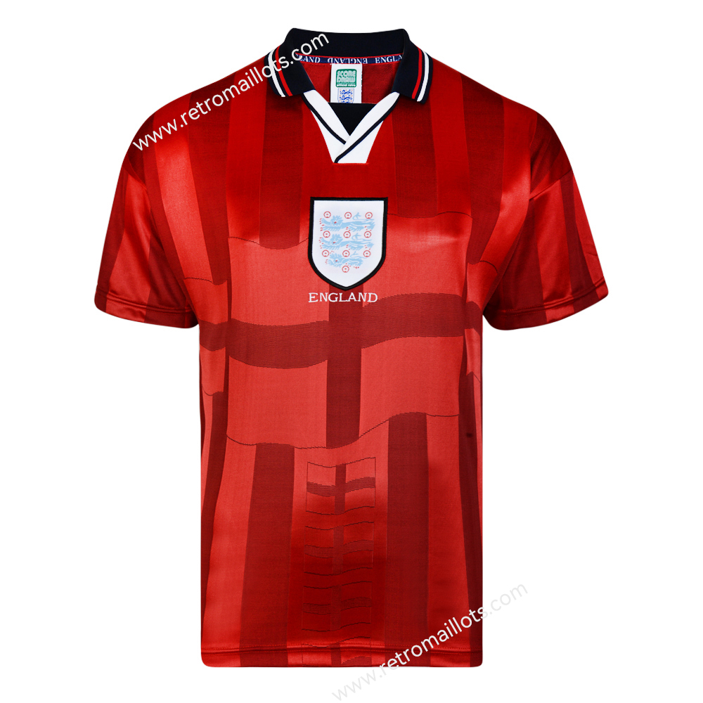 1998 Angleterre Exterieur Maillot