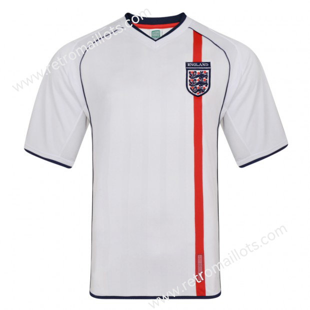 2002 England Home Jersey