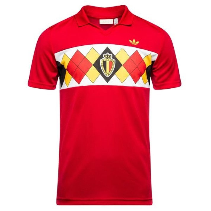 1984 Belgium Home Jersey