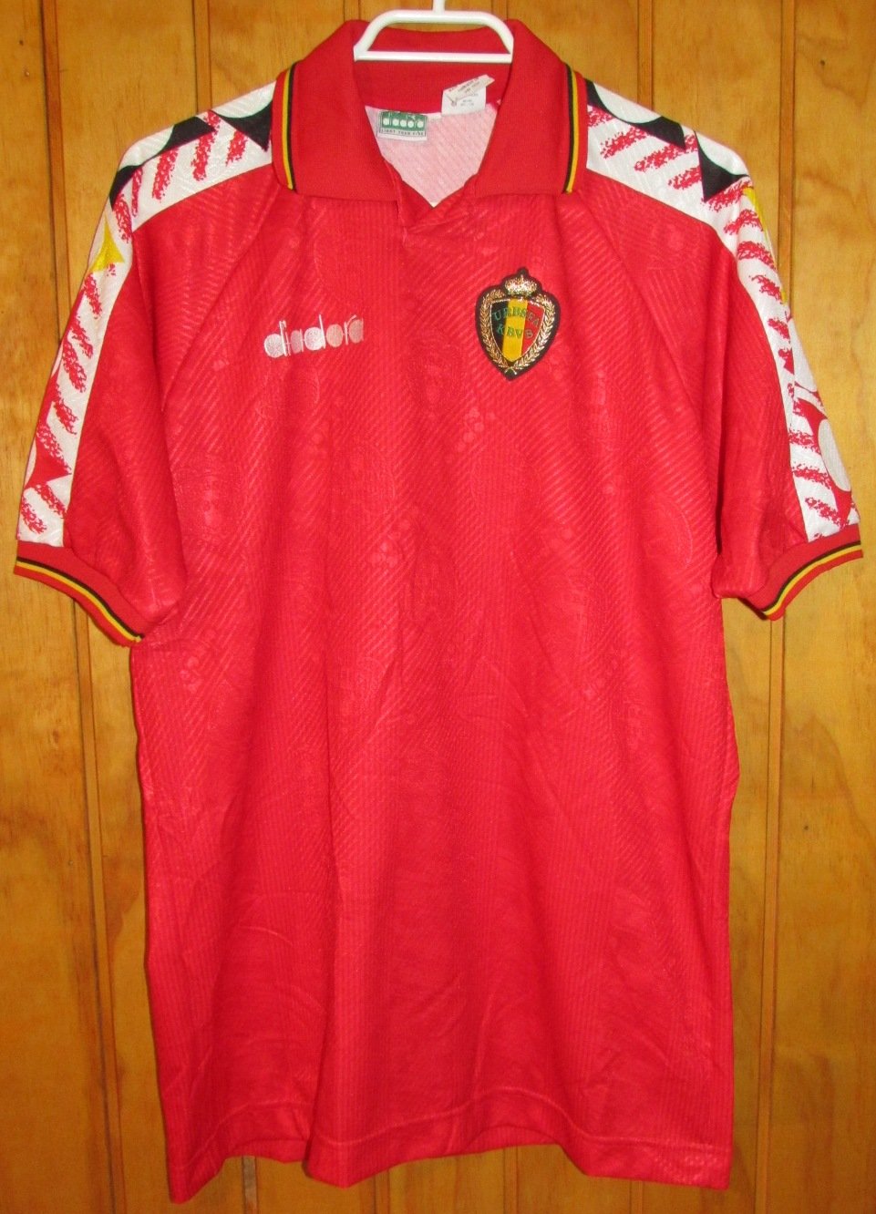 1994 Belgium Home Jersey