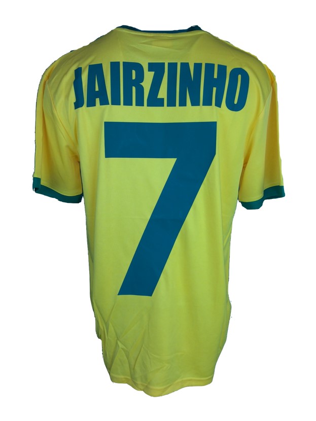 1970 Brazil Home Jersey JAIRZINHO #7