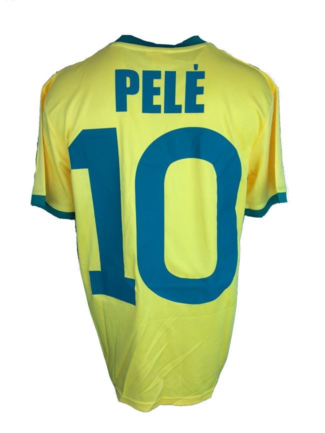 1970 Bresil Domicile Maillot PELE #10