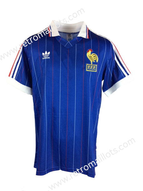 1982 France Domicile Maillot