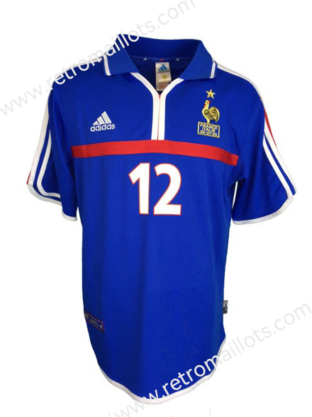 2000 France Home Shirt HENRY #12