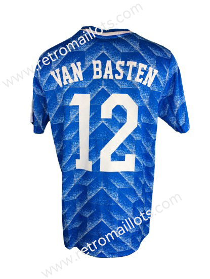 1988 Pays Bas Exterieur Chemise Van Basten #12