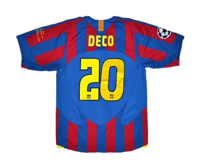 2005 Barcelone Domicile Maillots DECO #20