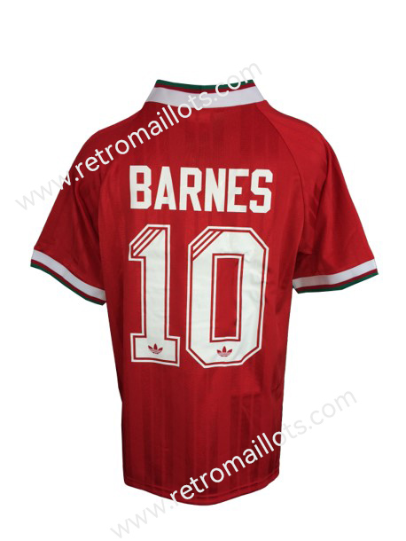 1993 Liverpool Home Jersey BARNES 10