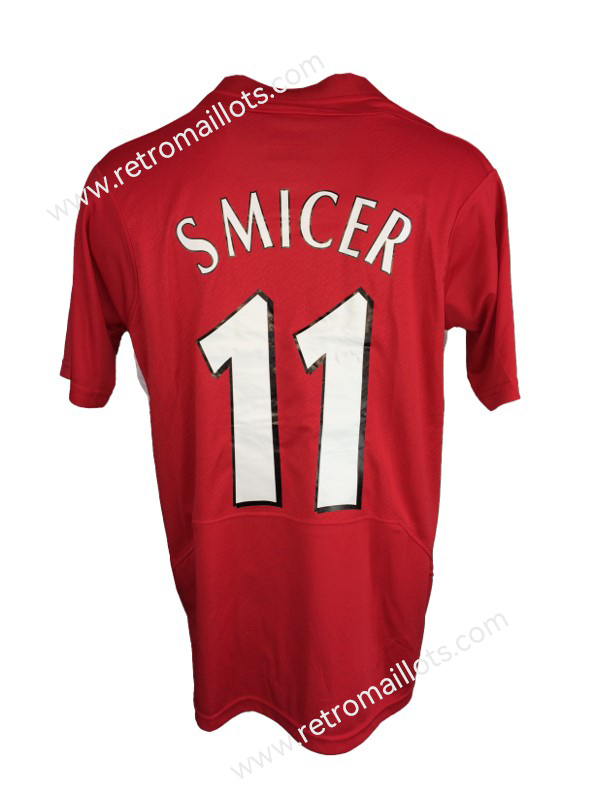 2004 2005 Liverpool Home Shirt SMICER 11