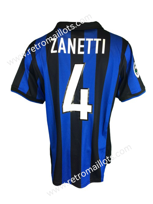 1998 Inter Milan Domicile Chemise ZANETTI 4