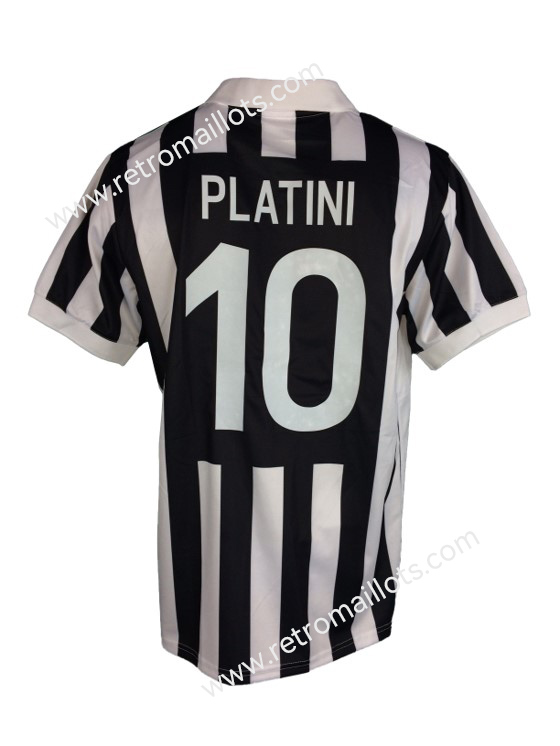 1984 Juventus Home Shirt Platini 10